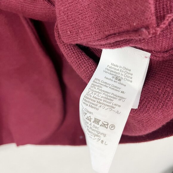 J. Crew Cecile Relaxed Sweater Blazer Knit Red - Women's Size Small - Picture 4 of 6